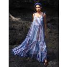 Blue Hand Block Printed Kota Dress