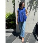 Blue Cotton Top