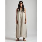 Beige Linen Jumpsuit