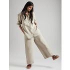 Beige Linen Pants