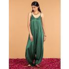 Green Modal Satin Jumpsuit