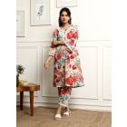 Multicolor Printed Cotton Kurta