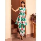 Ivory Printed Cotton Kurta