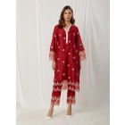 Red Cotton Pants