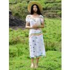 Multicolor Printed Cotton Dress