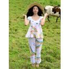 Multicolor Printed Cotton Top