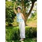 Multicolor Printed Cotton Top