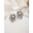Silver Plated Handcrafted Brass Earrings