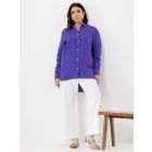 Purple Linen Shirt