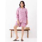 Pink Bandhani Tie and Dye Linen Co-ord Set- Set of 2