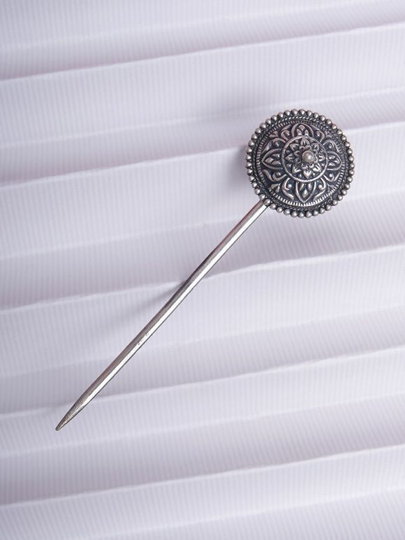 Silver Handcrafted Hair Pin