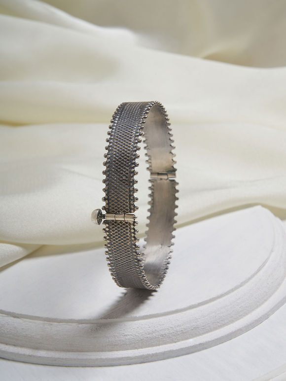 Silver Handcrafted Bangle