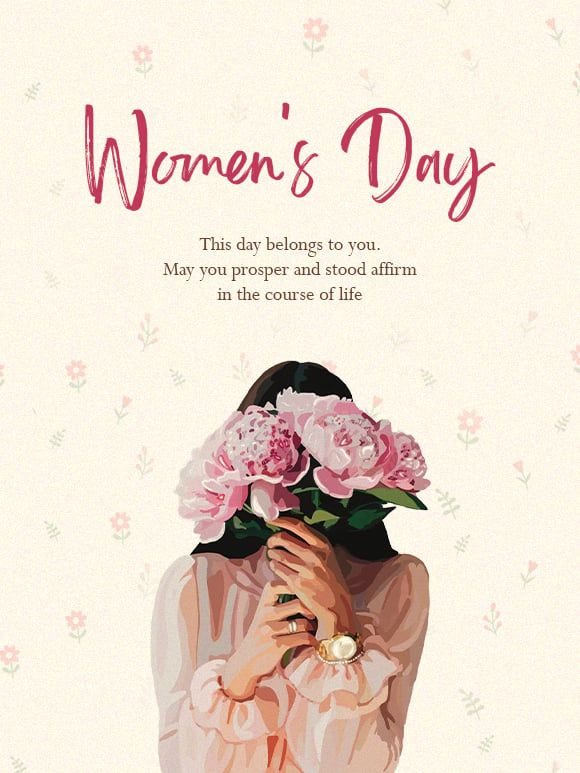 Happy Women Day Gift Card