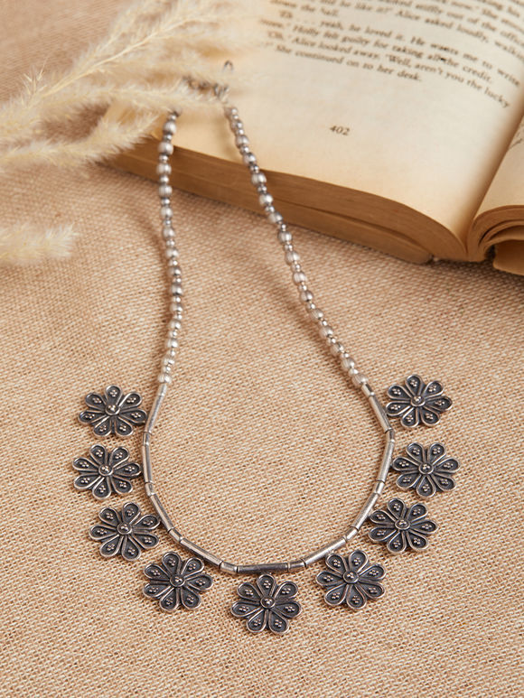 Silver Handcrafted Necklace