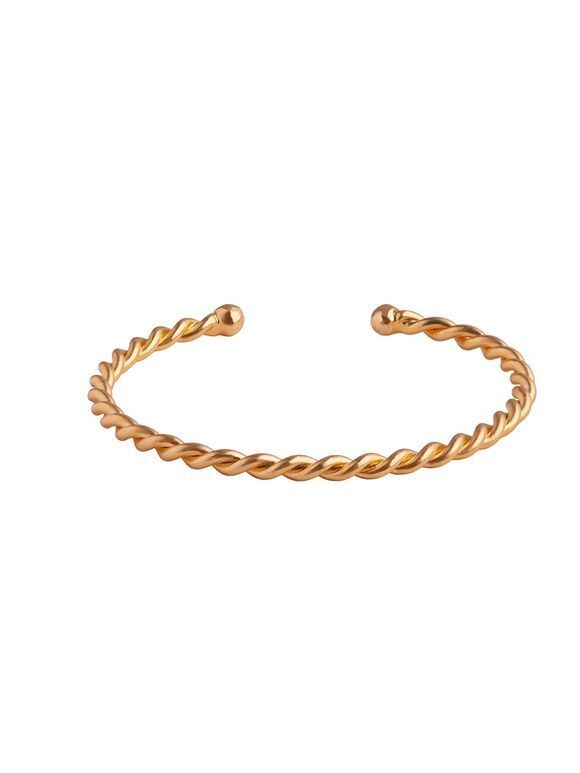 Gold Plated Handcrafted Brass Bracelet